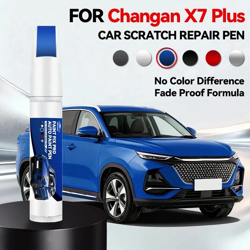 

For Changan X7 Plus 1990-2026 Paint Repair Pen Touch Up Scratch Remover DIY Auto Accessories Black White Silver Gray Blue Red