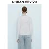 UR Women's Elegant Lace Trim Knit Cardigan