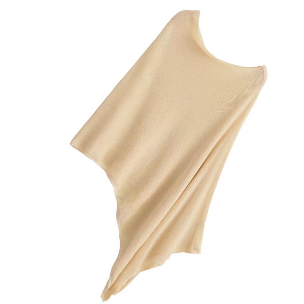 Casual Knitting Wrap Scarf With Breathable Texture For Layering Over Top Dresses Outdoor Activity Indoor Relaxation