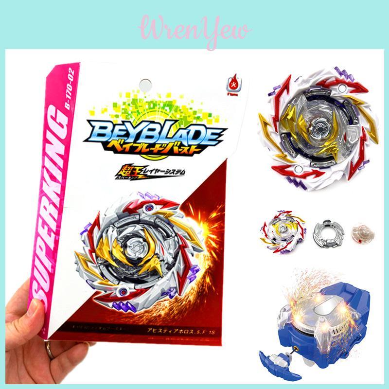 Superking Burst Beyblade B170 02 Abyss Diabolos 5 Fusion 1s Launcher Spark