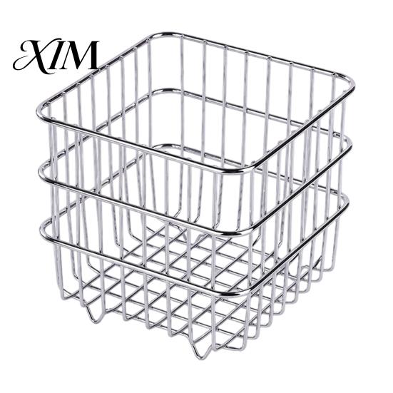 Makeup Brush Storage Cup Pen Holder/Storage Basket, Hollow Grid Iron Tube, Dressing Table Cosmetic Holder Durable Pencil Organizer for Stationery And