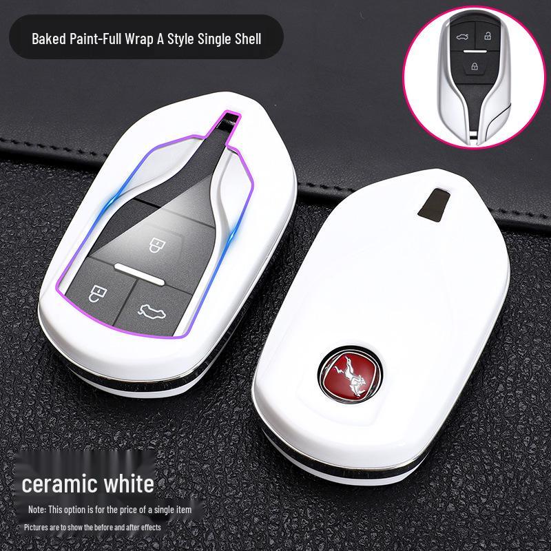 Hanteng X-Series Car Key Case: Fits X7, X7s, X5 & V7 Models - Protective Key Shell with Buckle
