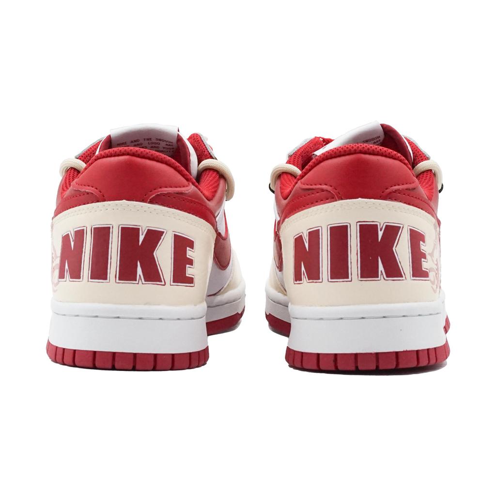 Nike Dunk Instant Blessing Cushioning, Wear Resistant Low top Skateboard Shoes Unisex White Rainbow 355152-150(Team1632-)