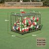 Jinggeng Stainless Steel Movable Ball Storage Cart