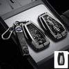 Zinc Alloy Leather Car Key Cover Geely Coolray X6 X7 Ex7 Okavango Coolray Atlas Monjaro Tugella Emgrand Gt S Proton X50 X70