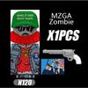 MOC Halloweenské Zombie Figurky Stavební Kostky Dvojitá Hlava Křivý Krk Příslušenství Kostky Hračky Dětský Dárek