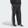 Adidas Unisex Cozy Loose Fit Essential 3 Stripe Fleece Pants