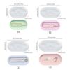 Jewelry Holder Organizer Mold Oval Plate Dish Cup Mat Silicone Mould DIY Storage Tray Coaster Epoxy Resin Molds Crafts