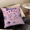 Constellation Nursery Canvas Pillow Covers Cartoon Sofa Decorative Home Doublesided Printing Short Plush Cute Cushion Cover