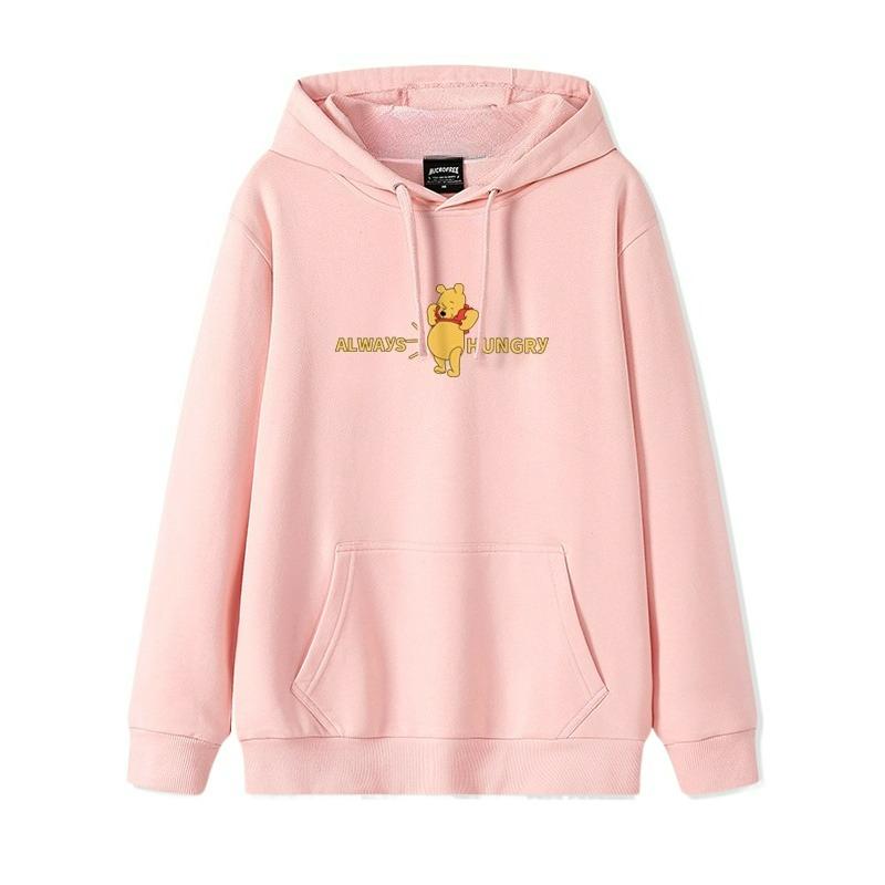 Winnie The Pooh Hoodie Pullover Women's Disney Clothes 202 New Winnie The Pooh Autumn and Winter Couples Casual Versatile Coat