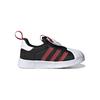 adidas Hello Kitty x Superstar 360 I Black Vivid Red Baby Sneakers Core-Black Cloud-White HQ4091