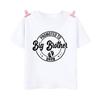 Children's T-Shirt Big Brother Big Sister Print Summer Short Sleeve Tops Fashion O-Neck Tees Outdoor Casual Children's Clothing