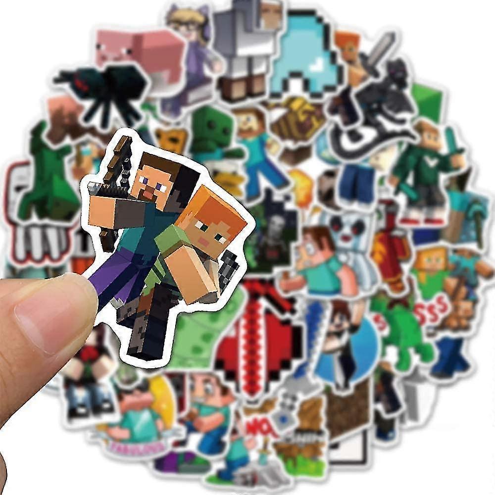 50 Packs | Vinyl Waterproof Stickers Laptop, Bumper, Water Bottle, Computer, Phone, Hard Hat, Car Stickers And Decals, (For Mining)