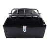 Motorcycle Rear Case 48L Universal Water Resistant with Lock Backrest Cushion Trunk Tail Luggage Box for Helmets