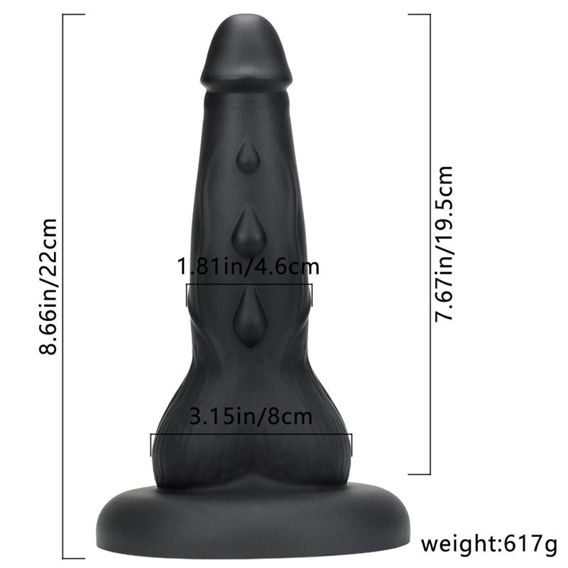 Color Female Masturbator Simulation Penis Silicone Super Soft Fake Penis Extra Large Sex Toys