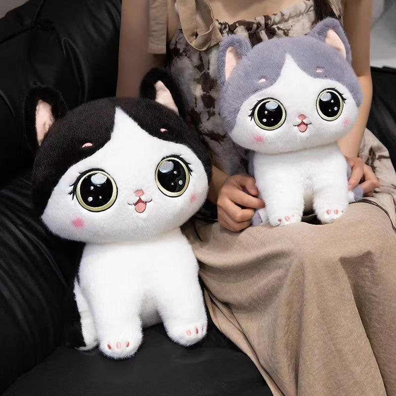 Adorable Kitten Plush Toy - Perfect for Girls' Bedrooms, Birthdays, or Valentine's Day Gifts.