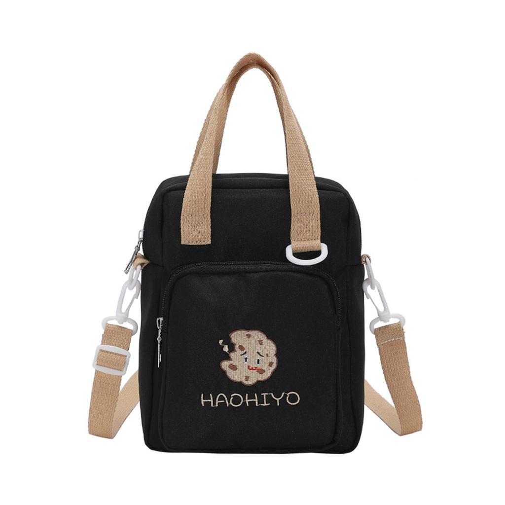 Female Top Handle Handbag Girl Cute Shoulder Bag Womens Tote Messenger Bag Ins Student JK Sling Bag for Shopping Dating