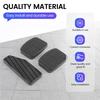 WO-3PCS Car Accelerator Clutch Brake Pedal Rubber Pad Pedal Cover Kit For Suzuki Swift 49451-60B00