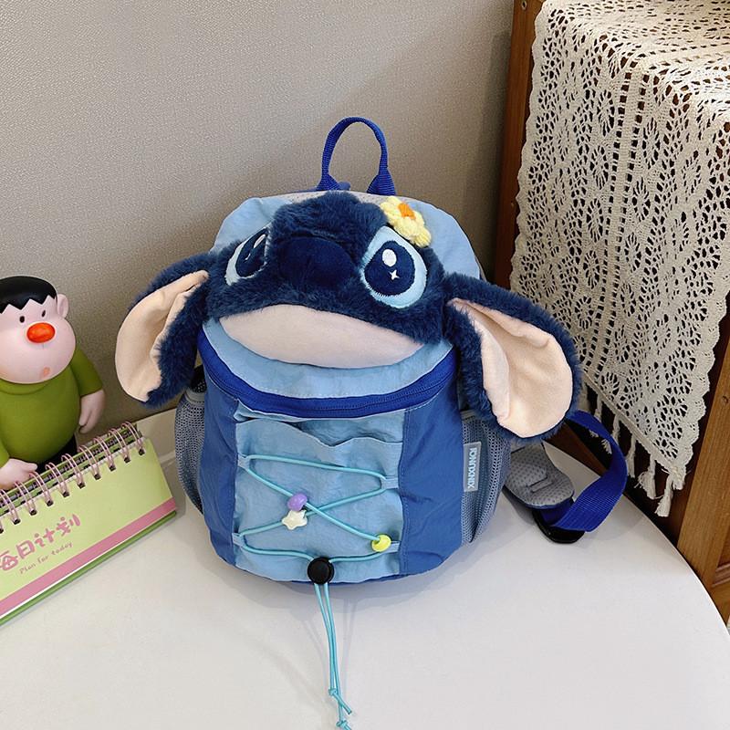 Stitch Angel Niedlicher Plüschrucksack Mit Cartoon-Design Für Den Täglichen Gebrauch