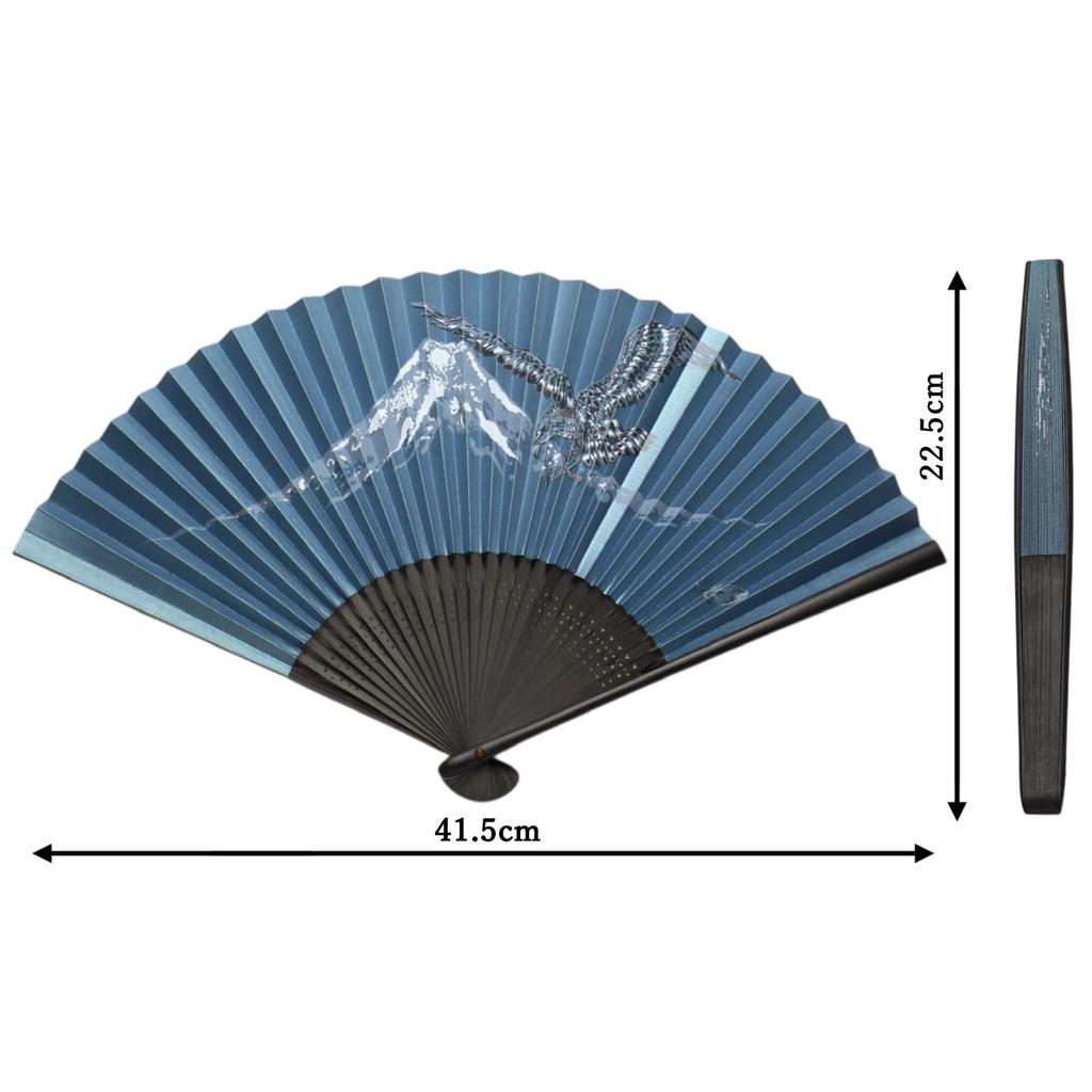 Folding Featuring Mount a and an Made In Paper Traditional Japanese Crafted with Expert Perfect for Personal Use or As a X When Kyoto-style Fan, Fuji,