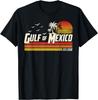 Gulf of Mexico Since 1550 Retro Vintage Beach Unisex T-Shirt
