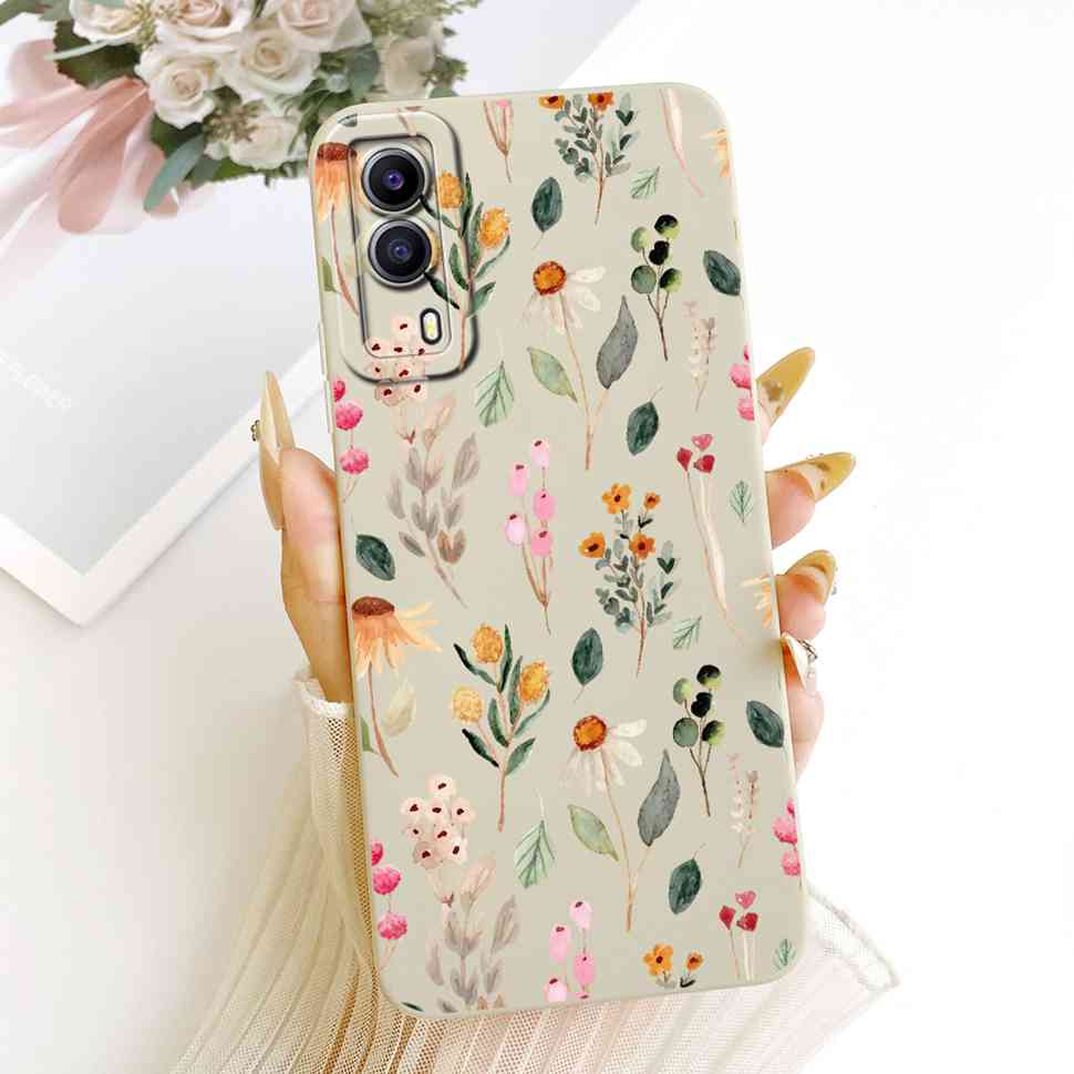 For Vivo Y53s 5G V2111A Case Printed Popular Cartoon Animals Silicone Back Cover For Vivo Y 53S 5G V2058 6.58" Phone Cases Capa