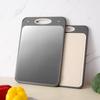Dual-Sided Titanium & Stainless Steel Cutting Board with Wheat Straw 304