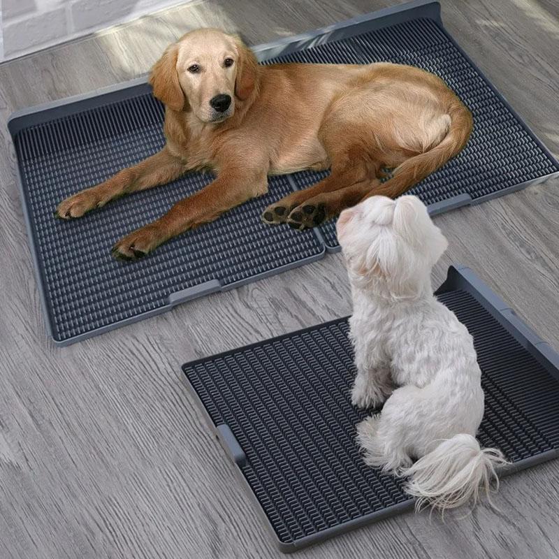 Pet Litter Mat Puppy Spliceable Scraper Toilet Mat Portable Cat Training Supplies Cleaner Dog Paws Bathroom Dog Accessories