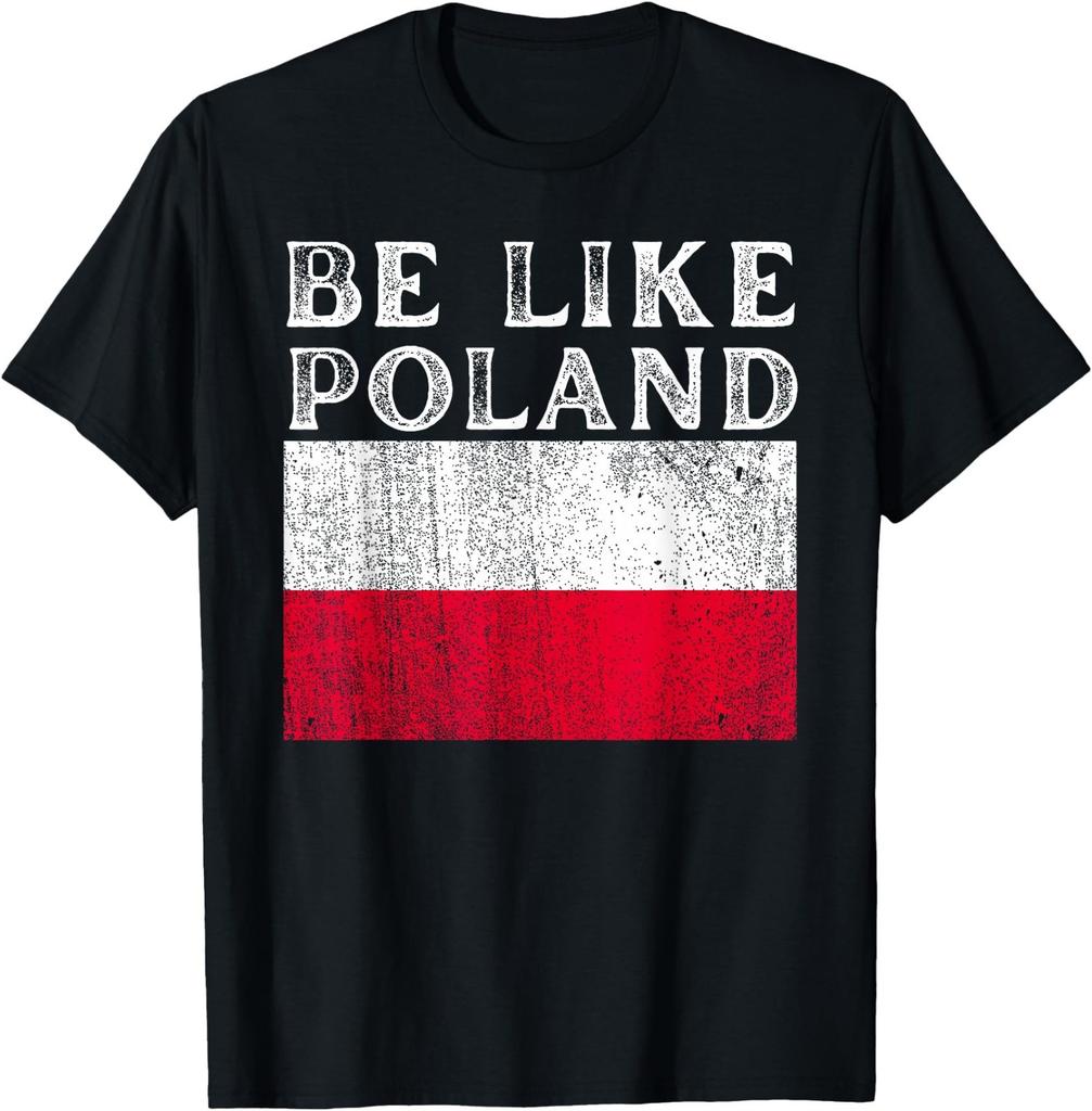 Bądź Jak Polska Połowa Polski USA My Polska Koszulka