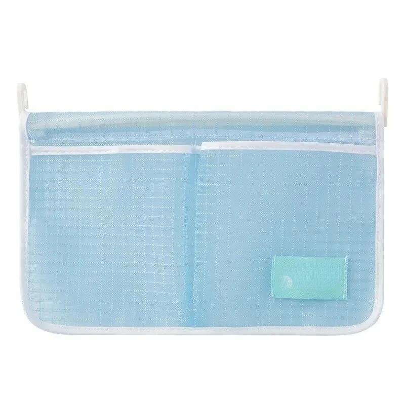 1pc Refrigerator Door Organizer, Fridge Hanging Mesh Bag For Kitchen Storage Bag, Household Sundries Sorting Bag