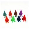 3D Printed Xmas Tree Figurine Movable Joints Eco Friendly Multi Colors for Christmas Party Table Decor Creative Holiday Gift