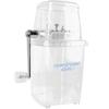 Broyeur à glace - Pick&amp;Drink - KV7141 - Manivelle - Transparent - H23,5 cm