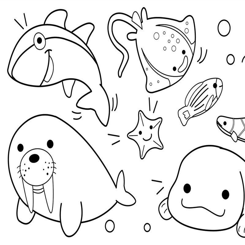 Kreativní velký ručně malovaný omalovánkový svitek pro děti: Zesílený papír na kreslení graffiti pro ranou výchovu