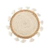 Boho Style Rattan Woven Wall Ornament Handmade Hanging Wall Plate  Home Decoration