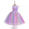 Unicorn Tutu Dress for Girls, Cotton Tutu Skirt, 3-4 Years, 110 Cm, Purple