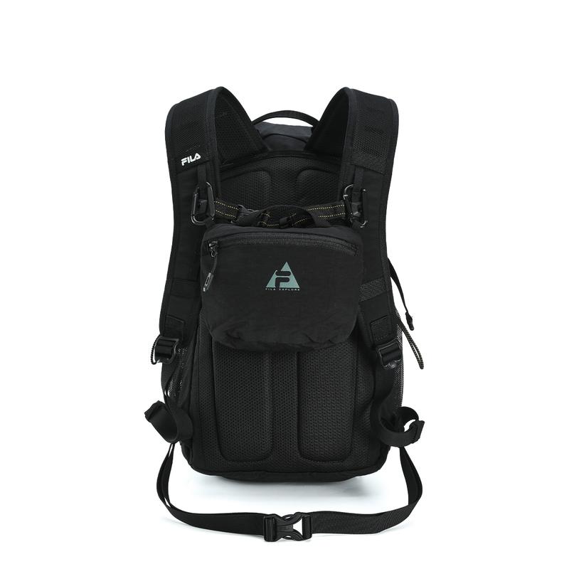 New FILA BBC EARTH Collaboration Collection Fabric Backpack Regular Men's Pitch Black A13M437101FBK