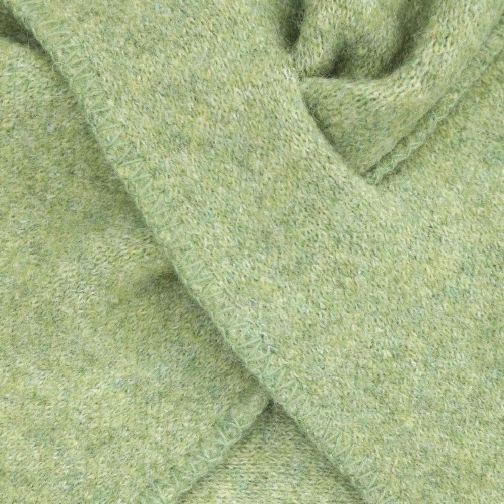 Windproof Triangle Shawl Wool Cross Scarves All-match Knitted Scarf Clothing Accessories
