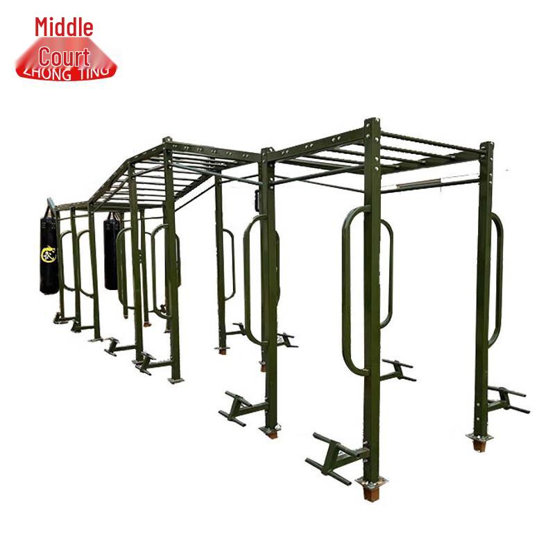 Outdoor 12-Person Comprehensive Fitness Training System