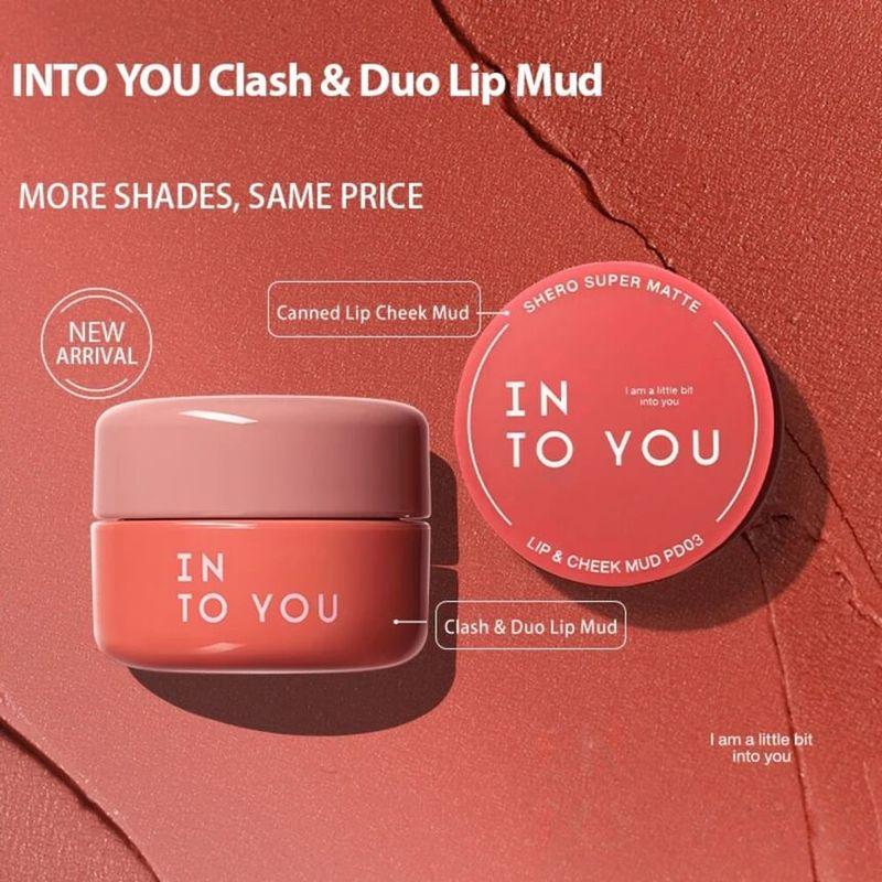 INTO YOU - Clash & Dou Lippenstift-Schlamm - 6 Farben