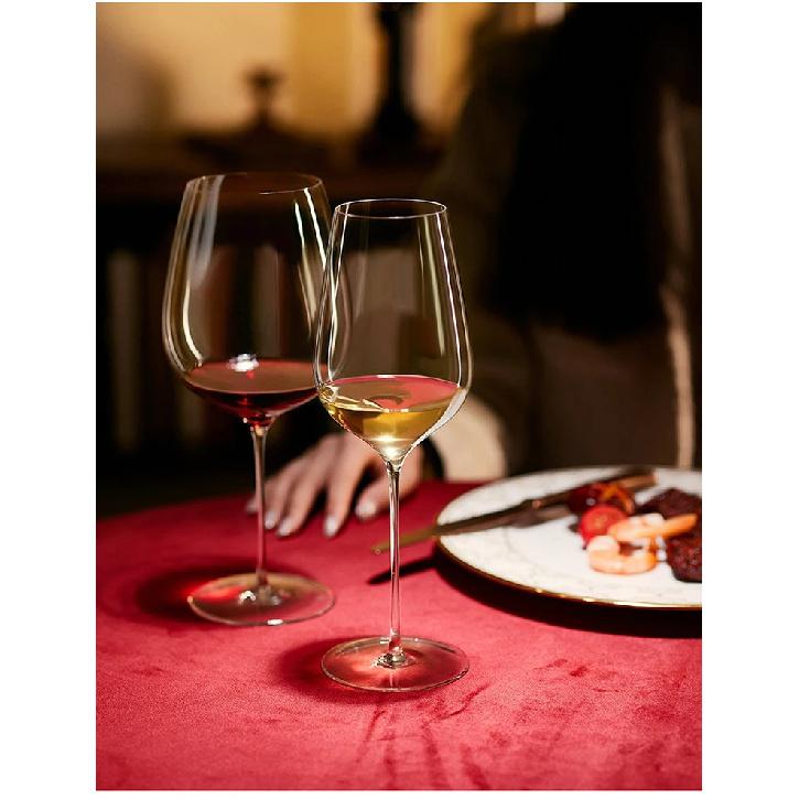 JINYOUJIA Sydonios Style 830ml Handmade Crystal Bordeaux Wine Glass Perfect Flawless Goblet Household And Restaurant Winery Use