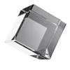3D Engravable Crystal Glass Cube Ornament for Tabletop Display