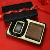 Gift Box Set Men'S Belt Wallet Combination Set Automatic Buckle Belt Wallet High-End Gift Box Gift