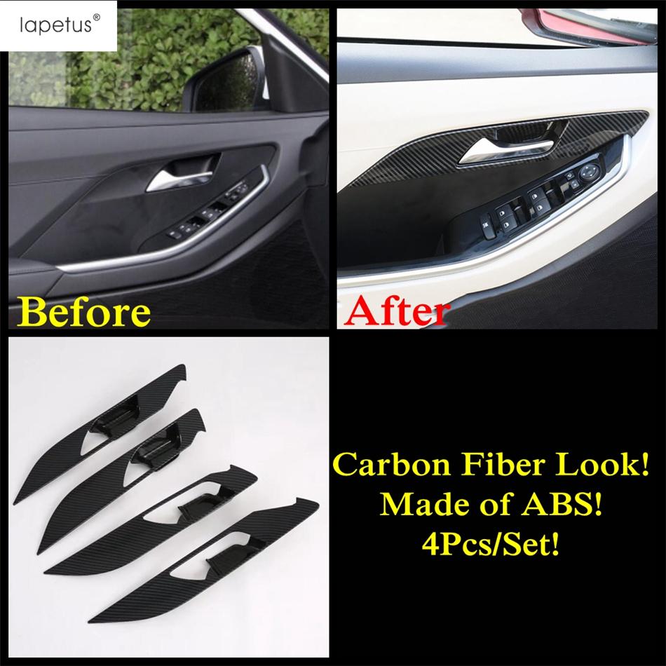 Interior For Hyundai Creta  - Head Lamp Window Lift Steering Wheel Gear Shift AC Air Cover Trim Carbon Fiber Accessories