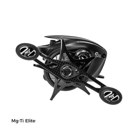 KASTKING Mg-Ti Elite Baitcasting Reel, World's First Titanium Spool, Magnesium Body, Weight Approx. 