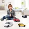 RASTAR AMG G63 RC model headlights and taillights light left and right doors and back door can be opened and closed white 1/14 Mercedes-Benz