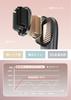 Innovative Hair Heated Brush Hair Iron with 100 Million Negative MCH Fast 3 Temperature Automatic Burn 6400mAh Power Portable 2025 Designllano Ions,