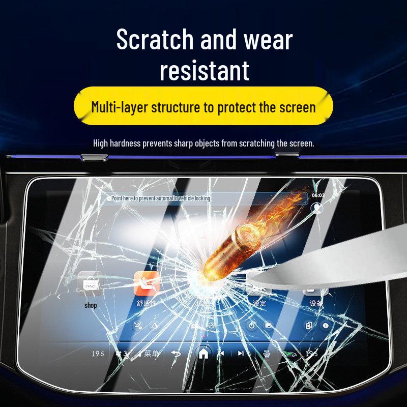 25-Pack Mercedes-Benz E-Class E300L/E260L Navigation Screen Protective Tempered Film