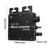400W Solar Inverter WiFi Control Automatic Identification Power Inverters DC to AC 120V Solar Grid Tie Micro Inverter