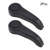 Black Seat Adjust Lever 2.6cm 2PCS Left Right Seat Adjustment Lever Handle