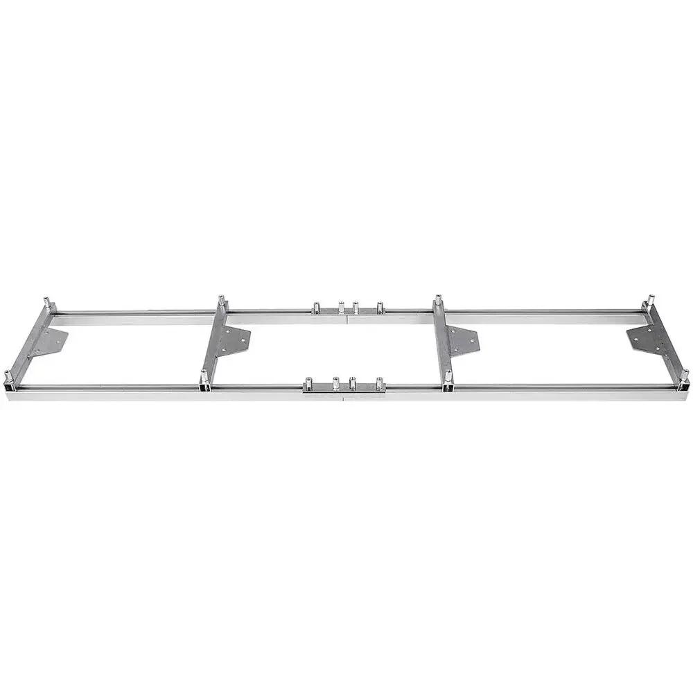 Portable Chainsaw Mill Guide Rail Aluminum Alloy 106 Inch Adjustable Cutting Thickness 18.5lbs Lightweight for Woodworking